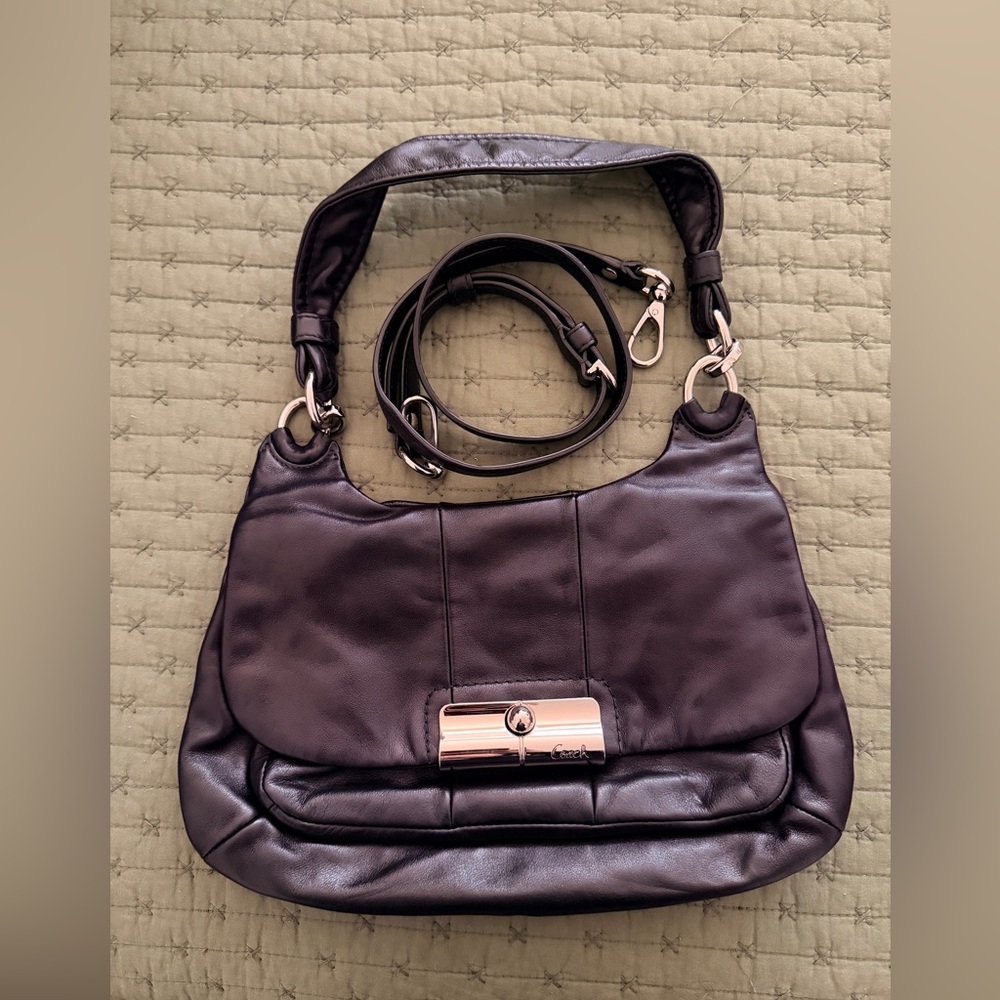 Coach Kristin Hobo Flap Bag